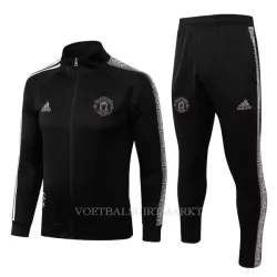 Manchester United Trainings Sweatshirt Pak 2022-23 Zwarte Manchester United Trainings Sweatshirt Pak 2022-23 Zwarte