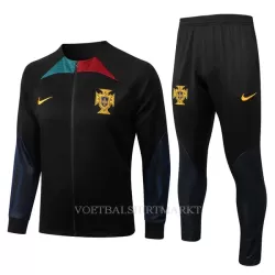 Portugal Trainings Sweatshirt Pak 2022-23 Zwarte Portugal Trainings Sweatshirt Pak 2022-23 Zwarte