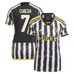 Juventus Chiesa 7 Shirt Dames Thuis 2023/24 Juventus Chiesa 7 Shirt Dames Thuis 2023/24