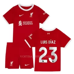 Liverpool Luis Díaz 23 Tenue Kind Thuis 2023/24 Liverpool Luis Díaz 23 Tenue Kind Thuis 2023/24