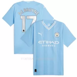 Manchester City De Bruyne 17 Shirt Heren Thuis 2023/24 Manchester City De Bruyne 17 Shirt Heren Thuis 2023/24