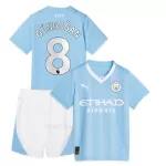Manchester City Gündogan 8 Tenue Kind Thuis 2023/24