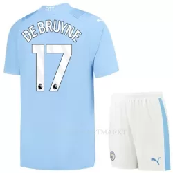 Manchester City K. De Bruyne 17 Tenue Kind Thuis 2023/24 Manchester City K. De Bruyne 17 Tenue Kind Thuis 2023/24