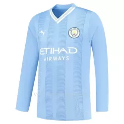 Manchester City Shirt Heren Thuis 2023/24 Lange Mouw