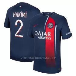Paris Saint-Germain Hakimi 2 Shirt Heren Thuis 2023/24 Paris Saint-Germain Hakimi 2 Shirt Heren Thuis 2023/24