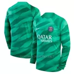 Paris Saint-Germain Keeper Shirt Heren Thuis 2023/24 Lange Mouw