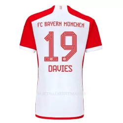 Bayern München Alphonso Davies 19 Shirt Heren Thuis 2023/24 Bayern München Alphonso Davies 19 Shirt Heren Thuis 2023/24