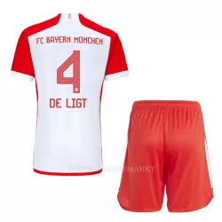 FC Bayern München De Ligt 4 Tenue Kind Thuis 2023/24 FC Bayern München De Ligt 4 Tenue Kind Thuis 2023/24