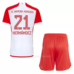 FC Bayern München Lucas Hernandez 21 Tenue Kind Thuis 2023/24 FC Bayern München Lucas Hernandez 21 Tenue Kind Thuis 2023/24