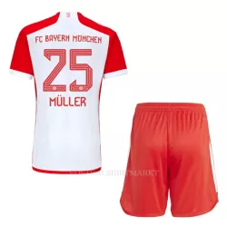 FC Bayern München Thomas Müller 25 Tenue Kind Thuis 2023/24 FC Bayern München Thomas Müller 25 Tenue Kind Thuis 2023/24