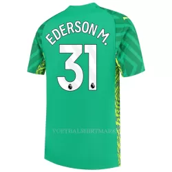 Manchester City Ederson Keeper Shirt Heren Thuis 2023/24 Manchester City Ederson Keeper Shirt Heren Thuis 2023/24