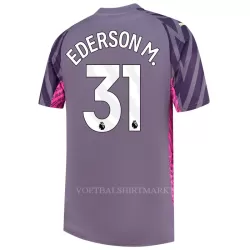 Manchester City Ederson Keeper Shirt Heren Uit 2023/24 Manchester City Ederson Keeper Shirt Heren Uit 2023/24