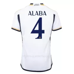 Real Madrid Alaba 4 Shirt Heren Thuis 2023/24 Real Madrid Alaba 4 Shirt Heren Thuis 2023/24