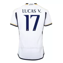 Real Madrid Lucas V. 17 Shirt Heren Thuis 2023/24 Real Madrid Lucas V. 17 Shirt Heren Thuis 2023/24