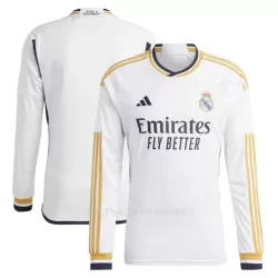Real Madrid Shirt Heren Thuis 2023/24 Lange Mouw Real Madrid Shirt Heren Thuis 2023/24 Lange Mouw