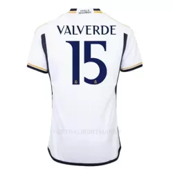 Real Madrid Valverde 15 Shirt Heren Thuis 2023/24 Real Madrid Valverde 15 Shirt Heren Thuis 2023/24