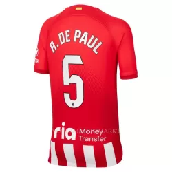 Atlético Madrid R. De Paul 5 Tenue Kind Thuis 2023/24