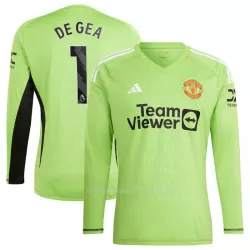 Manchester United De Gea 1 Keeper Shirt Heren Thuis 2023/24 Lange Mouw Manchester United De Gea 1 Keeper Shirt Heren Thuis 2023/24 Lange Mouw