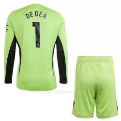 Manchester United De Gea 1 Keeper Tenue Kind Thuis 2023/24 Lange Mouw Manchester United De Gea 1 Keeper Tenue Kind Thuis 2023/24 Lange Mouw