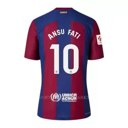 FC Barcelona Ansu Fati 10 Shirt Heren Thuis 2023/24