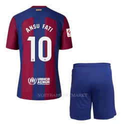FC Barcelona Ansu Fati 10 Tenue Kind Thuis 2023/24 FC Barcelona Ansu Fati 10 Tenue Kind Thuis 2023/24