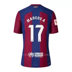 FC Barcelona Marcos A. 17 Shirt Heren Thuis 2023/24 FC Barcelona Marcos A. 17 Shirt Heren Thuis 2023/24