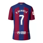 FC Barcelona O. Dembele 7 Shirt Heren Thuis 2023/24