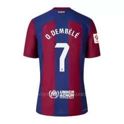 FC Barcelona O. Dembele 7 Tenue Kind Thuis 2023/24