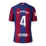 FC Barcelona R. Araujo 4 Shirt Heren Thuis 2023/24