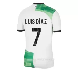 Liverpool Luis Díaz 7 Shirt Heren Uit 2023/24 Liverpool Luis Díaz 7 Shirt Heren Uit 2023/24
