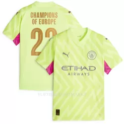 Manchester City Champions of Europe Keeper Shirt Heren Derde 2023/24 Manchester City Champions of Europe Keeper Shirt Heren Derde 2023/24