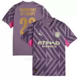 Manchester City Champions of Europe Keeper Shirt Heren Uit 2023/24 Manchester City Champions of Europe Keeper Shirt Heren Uit 2023/24
