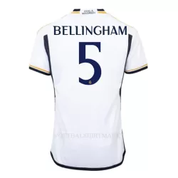 Real Madrid Bellingham 5 Shirt Heren Thuis 2023/24 Real Madrid Bellingham 5 Shirt Heren Thuis 2023/24
