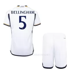 Real Madrid Bellingham 5 Tenue Kind Thuis 2023/24 Real Madrid Bellingham 5 Tenue Kind Thuis 2023/24
