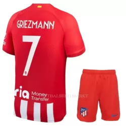 Atlético Madrid Griezmann 7 Tenue Kind Thuis 2023/24 Atlético Madrid Griezmann 7 Tenue Kind Thuis 2023/24