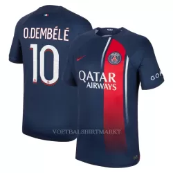 Paris Saint-Germain Dembele 10 Shirt Heren Thuis 2023/24 Paris Saint-Germain Dembele 10 Shirt Heren Thuis 2023/24