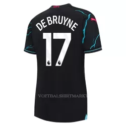 Manchester City De Bruyne 17 Shirt Dames Derde 2023/24 Manchester City De Bruyne 17 Shirt Dames Derde 2023/24