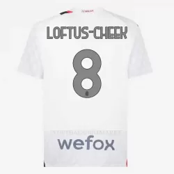 AC Milan Loftus-Cheek 8 Shirt Heren Uit 2023/24 AC Milan Loftus-Cheek 8 Shirt Heren Uit 2023/24