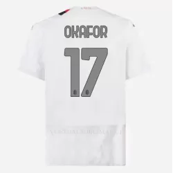 AC Milan Okafor 17 Shirt Heren Uit 2023/24 AC Milan Okafor 17 Shirt Heren Uit 2023/24