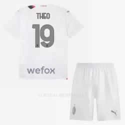 AC Milan Theo 19 Tenue Kind Uit 2023/24 AC Milan Theo 19 Tenue Kind Uit 2023/24