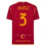 AS Roma Ibanez 3 Shirt Heren Thuis 2023/24