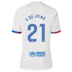 FC Barcelona Frenkie de Jong 21 Tenue Kind Uit 2023/24