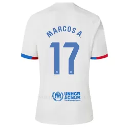 FC Barcelona Marcos A. 17 Shirt Heren Uit 2023/24 FC Barcelona Marcos A. 17 Shirt Heren Uit 2023/24