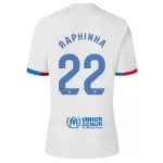 FC Barcelona Raphinha 22 Shirt Heren Uit 2023/24