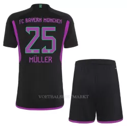 FC Bayern München Müller 25 Tenue Kind Uit 2023/24 FC Bayern München Müller 25 Tenue Kind Uit 2023/24