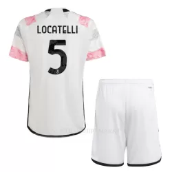 Juventus Locatelli 5 Tenue Kind Uit 2023/24 Juventus Locatelli 5 Tenue Kind Uit 2023/24