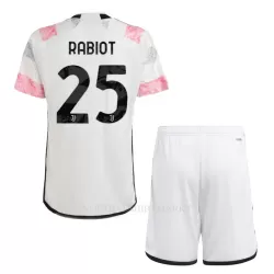 Juventus Rabiot 25 Tenue Kind Uit 2023/24 Juventus Rabiot 25 Tenue Kind Uit 2023/24