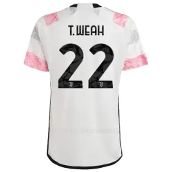 Juventus T. Weah 22 Shirt Heren Uit 2023/24 Juventus T. Weah 22 Shirt Heren Uit 2023/24