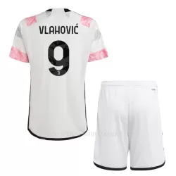 Juventus Vlahovic 9 Tenue Kind Uit 2023/24 Juventus Vlahovic 9 Tenue Kind Uit 2023/24