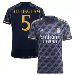 Real Madrid Bellingham 5 Shirt Heren Uit 2023/24 Real Madrid Bellingham 5 Shirt Heren Uit 2023/24